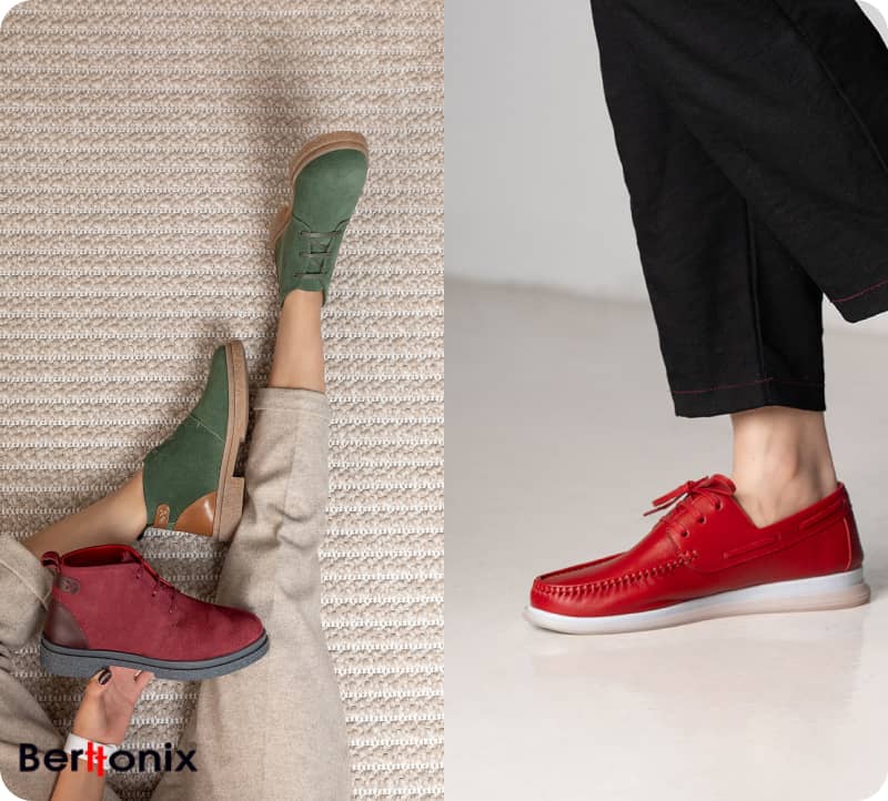 کفش اسپرت قرمز زنانه